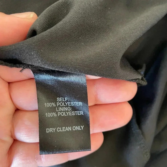 Lulus black heavenly chiffon open slit maxi dress - Picture 13 of 15